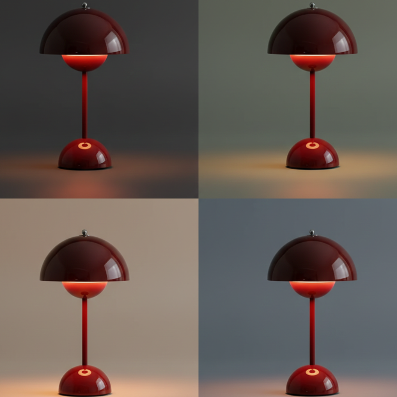 Tivora Luma Bud Mushroom Table Lamp