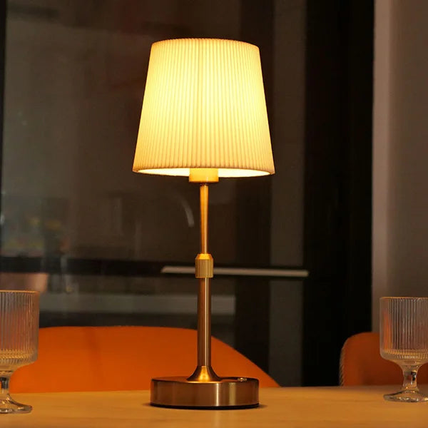 Tivora Noirette Pleat Lamp