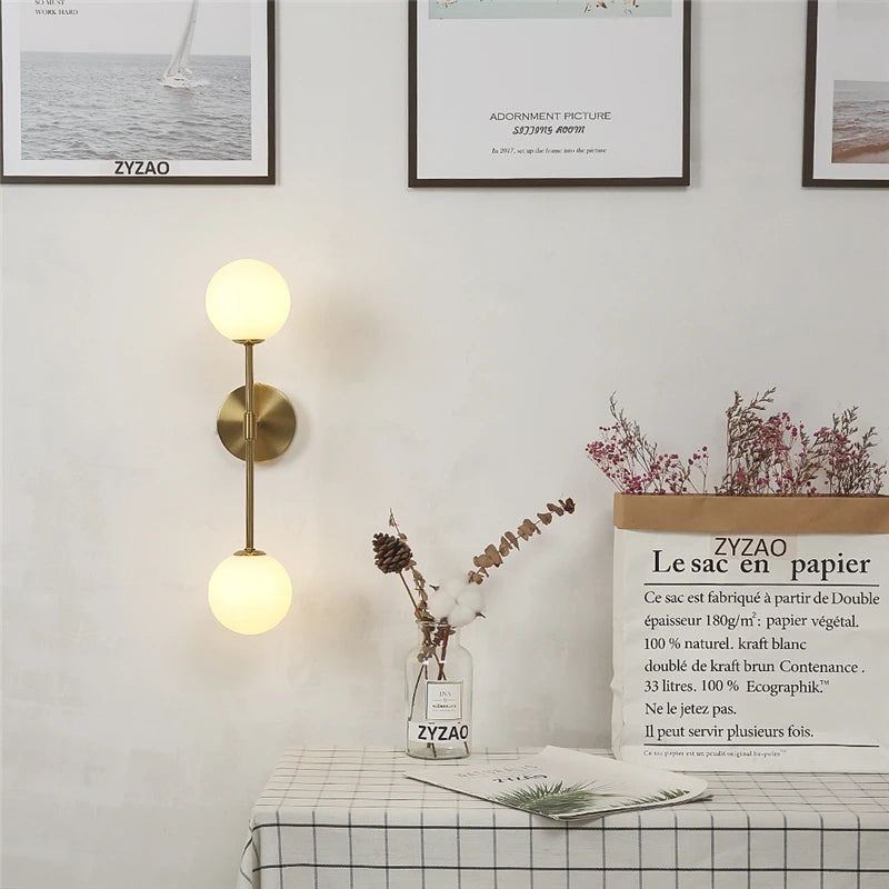 Tivora Dual Orbis Wall Sconce
