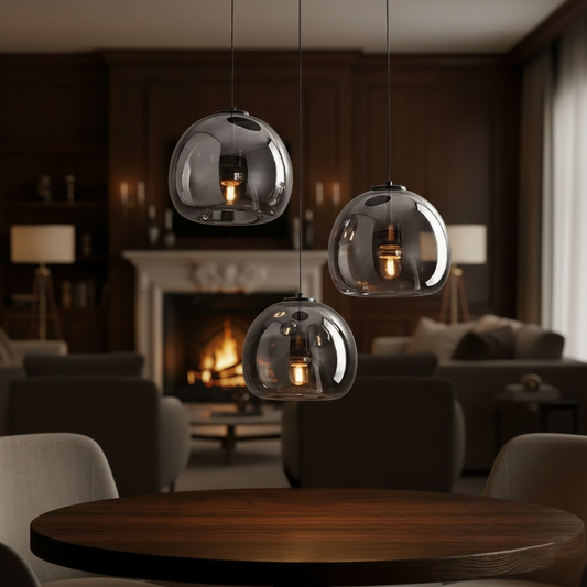 Tivora Contemporary Glass Pendant Light