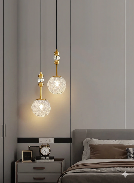 Tivora Glazed Glass Pendant Light