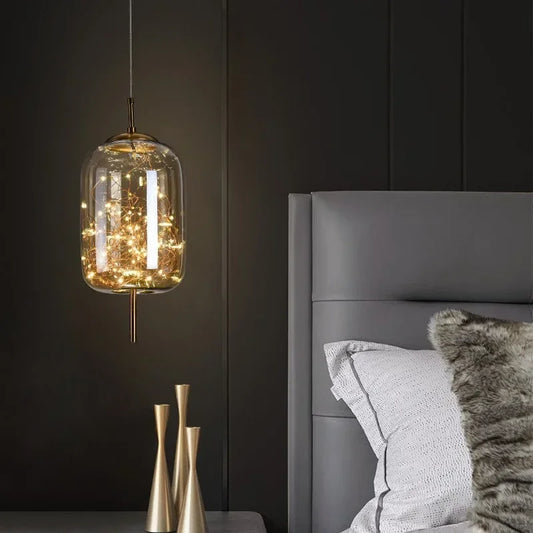 Tivora Modern Glass Pendant Lamp