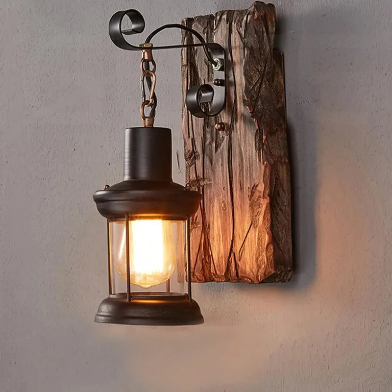 Tivora Forgewood Industrial Wall Sconce